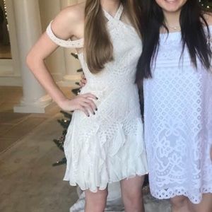 BCBG White Dress - Size 0